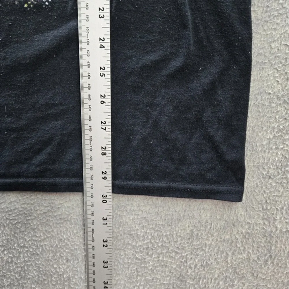 WWE Men Shirt 2X Black Knit Wrestlers Short‎ Sleeve Logo Cotton